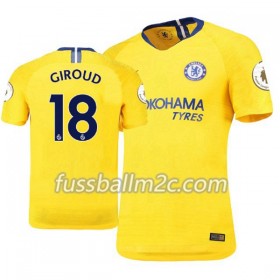 Fußballtrikots Chelsea Olivier Giroud 18 Auswärts Trikotsatz 2018-2019